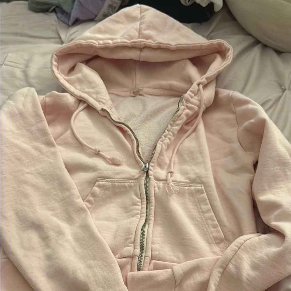 John Galt light pink Hoodie